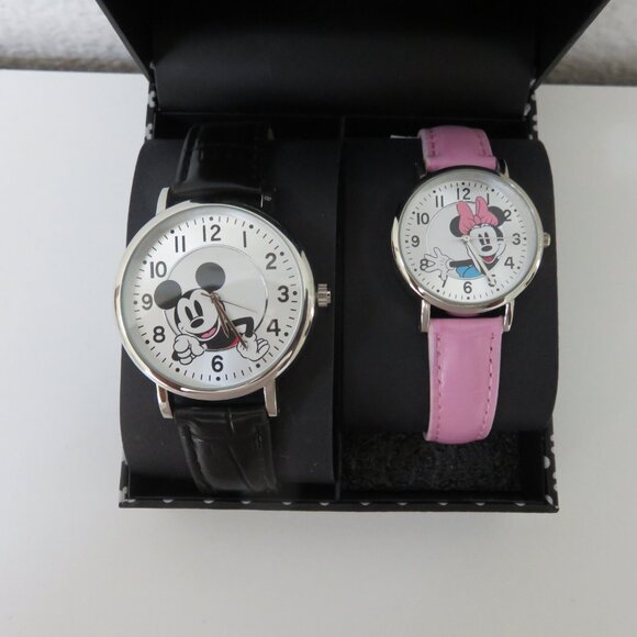 (#110) Set 2 Mickey Mouse His and Hers Watch Set main image 6
